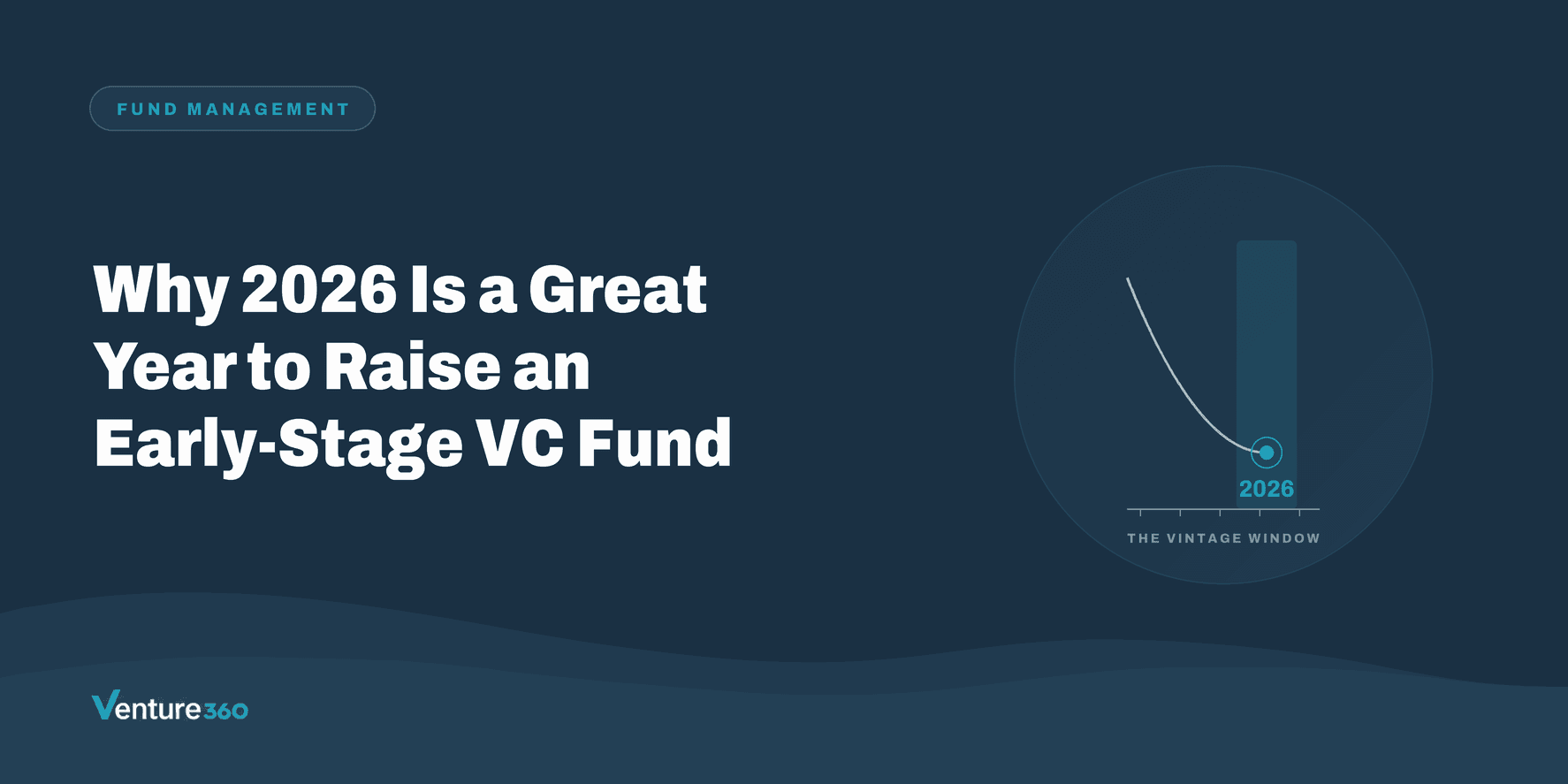 Why 2026 Is a Great Year to Raise an Early-Stage VC Fund